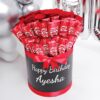 Chocolates & Flowers Hat Box