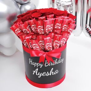 Chocolates & Flowers Hat Box