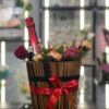Vintage Wooden Champagne Bucket
